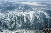 Lone Peak Ski Touring Panorama
